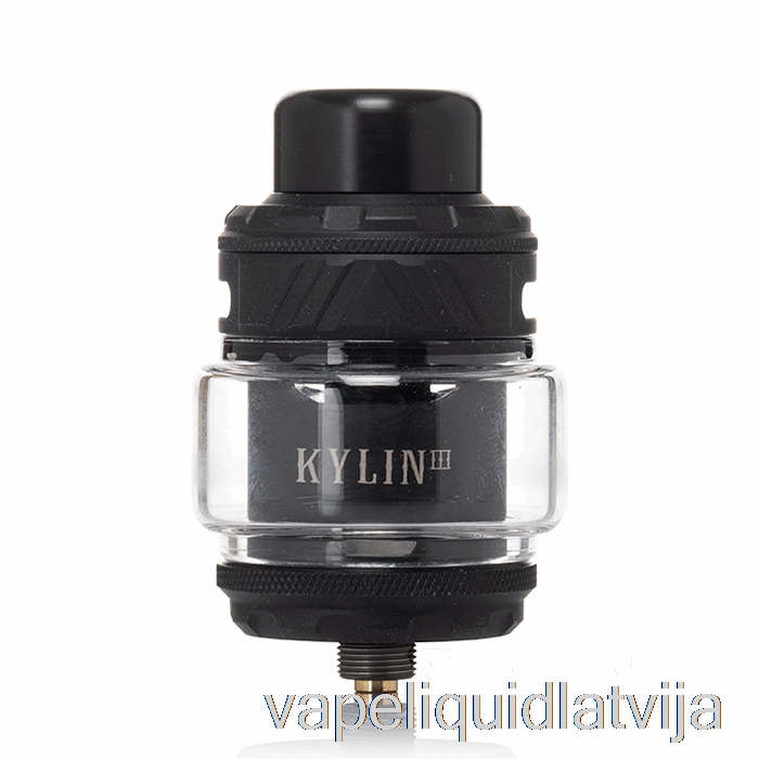 Vandy Vape Kylin V3 25mm Rta Matēts Melns Vape šķidrums